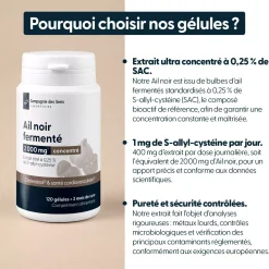 Ail noir fermenté concentré