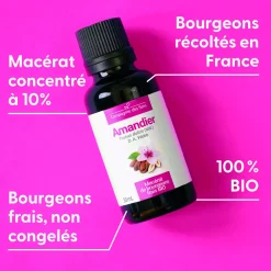 Amandier bio (Prunus Dulcis) – Macérat concentré de bourgeons frais