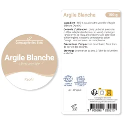 Argile Blanche Kaolinite