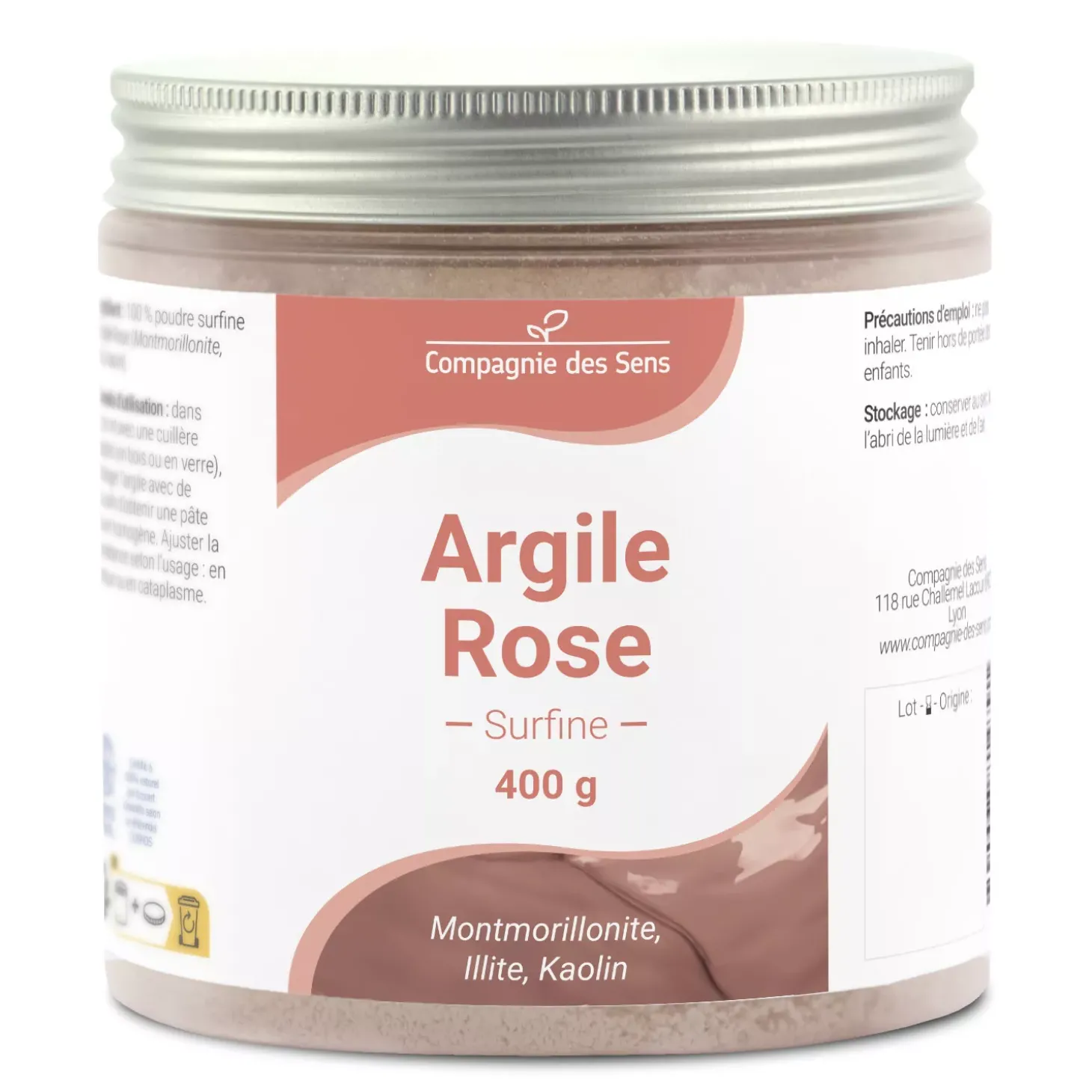 Argile Rose Montmorillonite