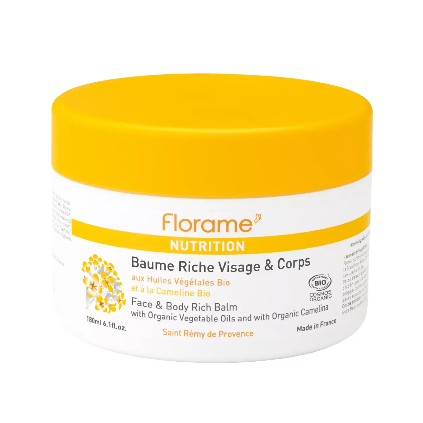 Baume Riche Visage et Corps aux huiles végétales et à la Cameline bio