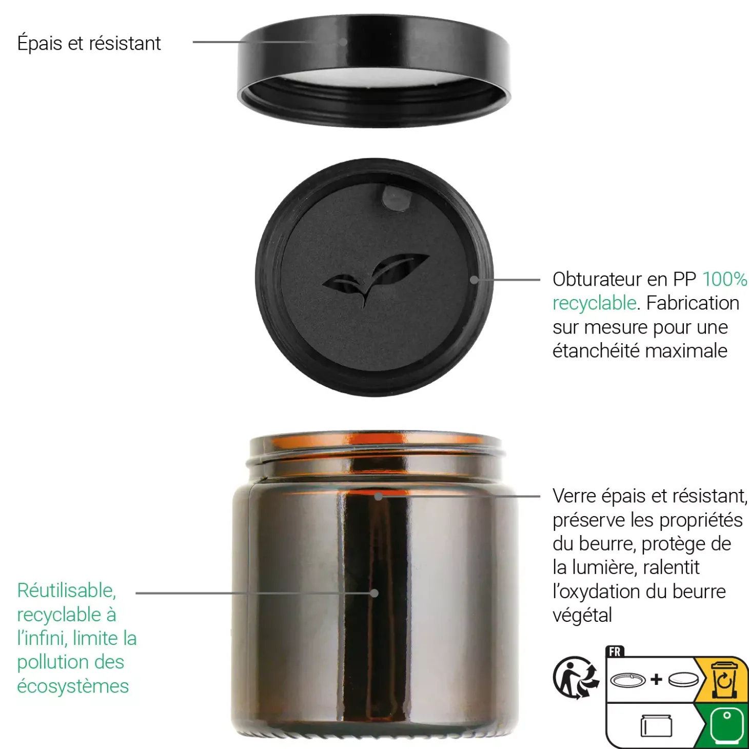 Beurre de Cacao brut