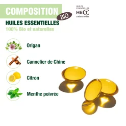 Capsules Bronches – Pour maintenir la santé des voies respiratoires – Pranarōm