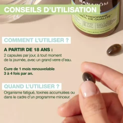 Capsules Detox Aromaboost – Aux Huiles Essentielles – 60 capsules