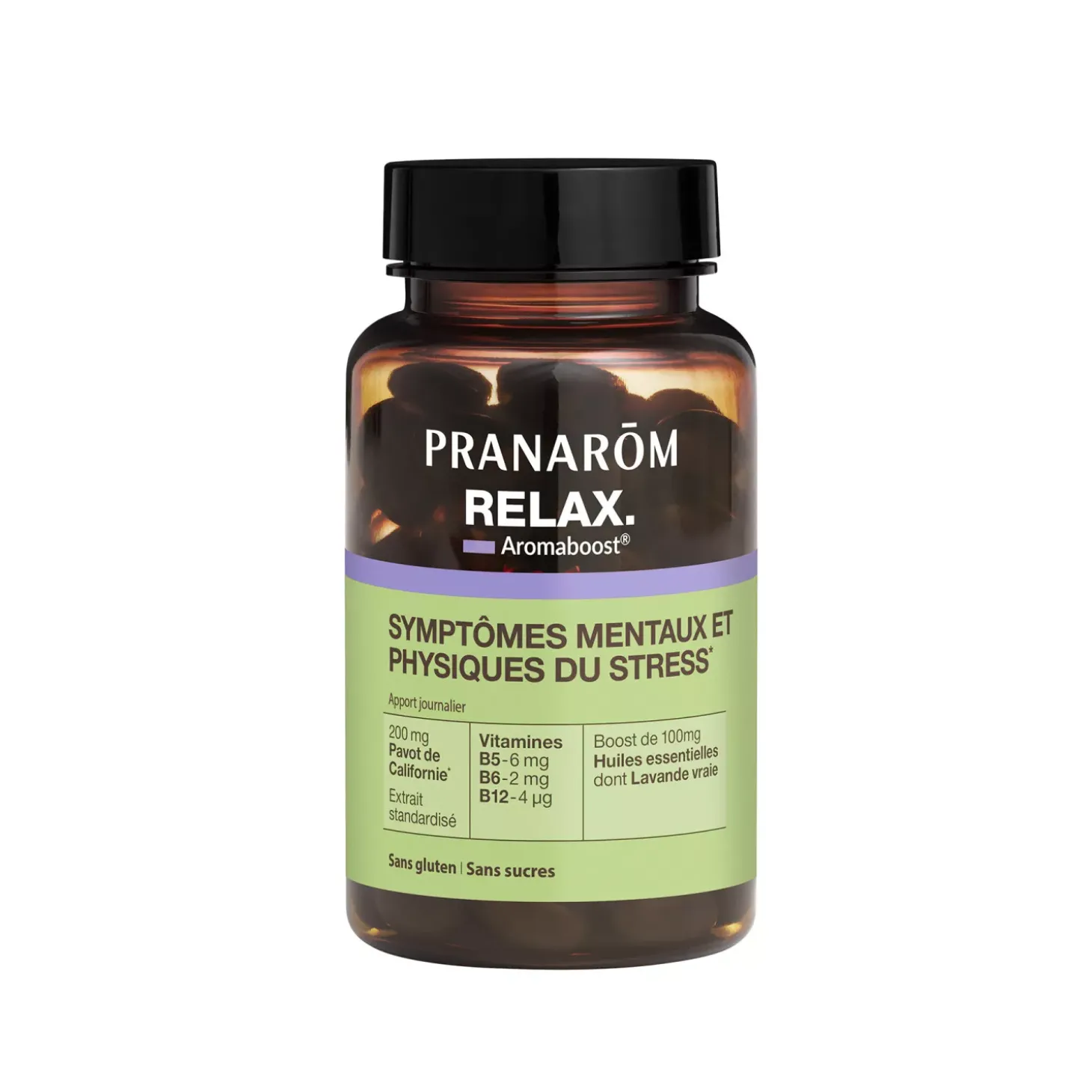 Capsules Relax Aromaboost – Aux Huiles Essentielles – 60 capsules