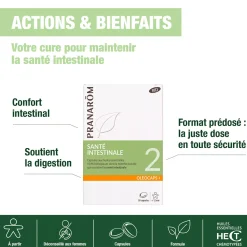 Capsules Santé Intestinale bio Oleocaps 2 – Aux Huiles Essentielles