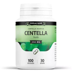Centella asiatica (Hydrocotyle) – Centella asiatica– 100 gélules de 250 mg