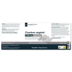 Charbon végétal super activé
