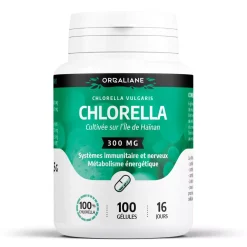 Chlorelle – Chlorella vulgaris – 100 gélules de 200 mg