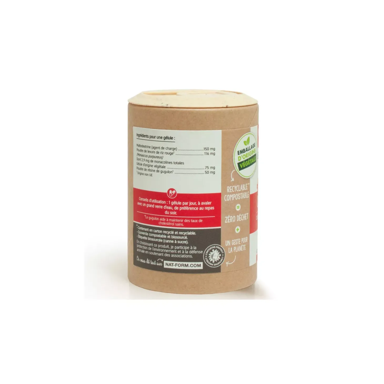 Cholestérol Levure De Riz Rouge & Gugulon