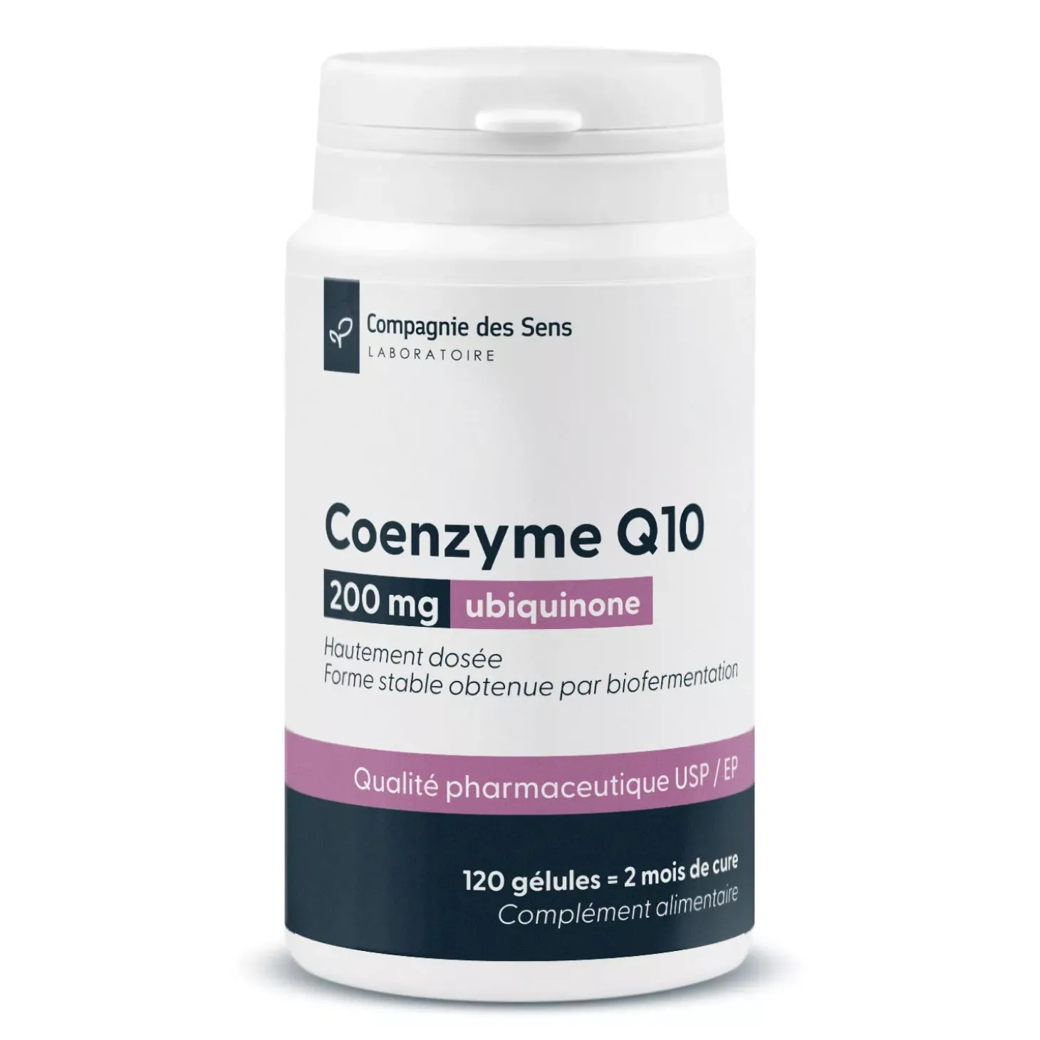 Coenzyme Q10 (Ubiquinone) 200 mg – Forme stable issue de biofermentation – Qualité pharmaceutique