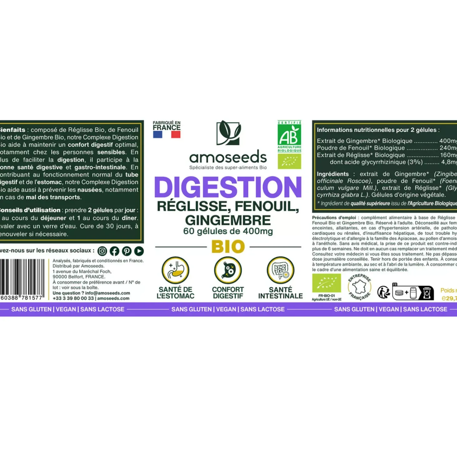 Complexe Digestion en gélules