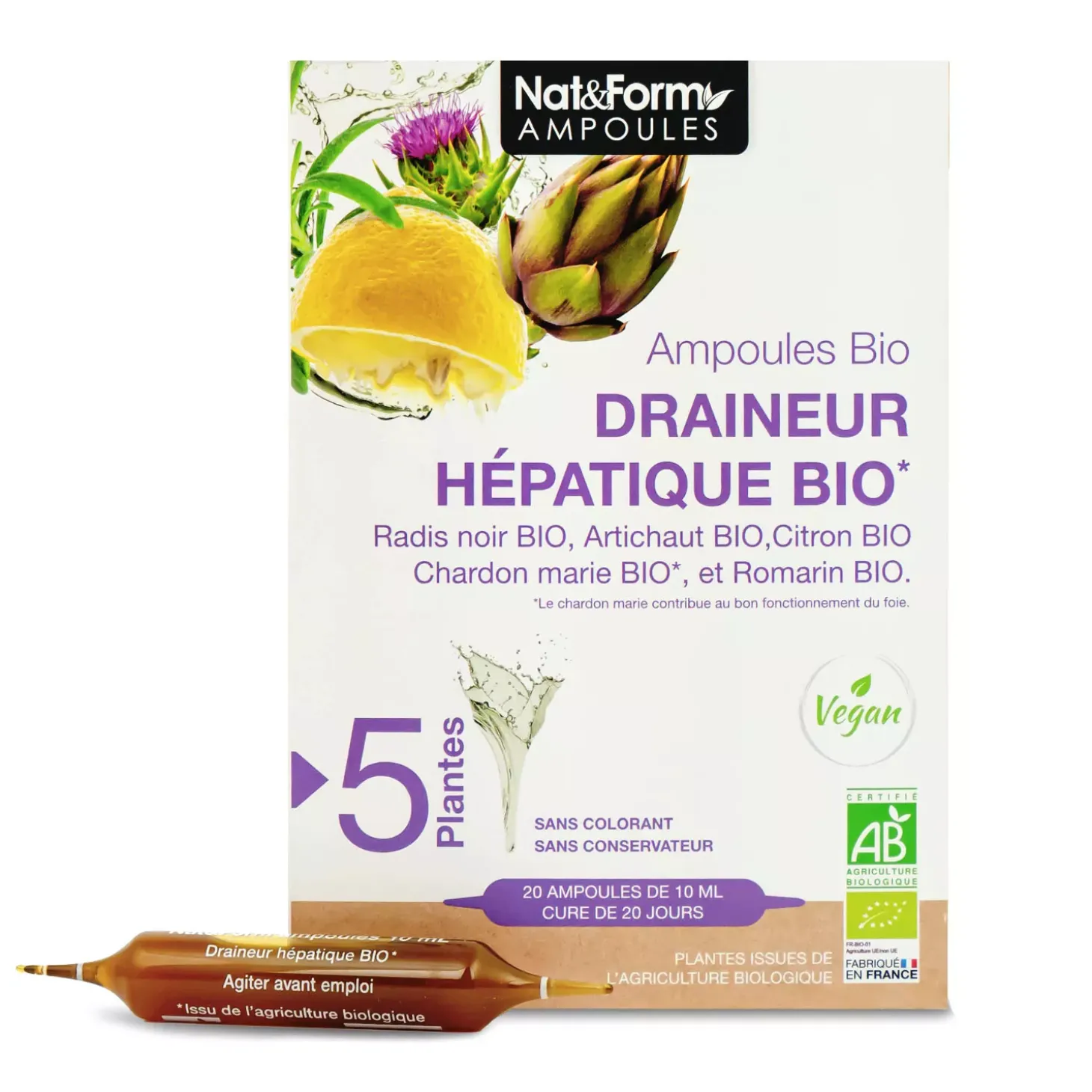 Complexe Draineur Hépatique Bio