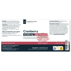 Cranberry concentrée
