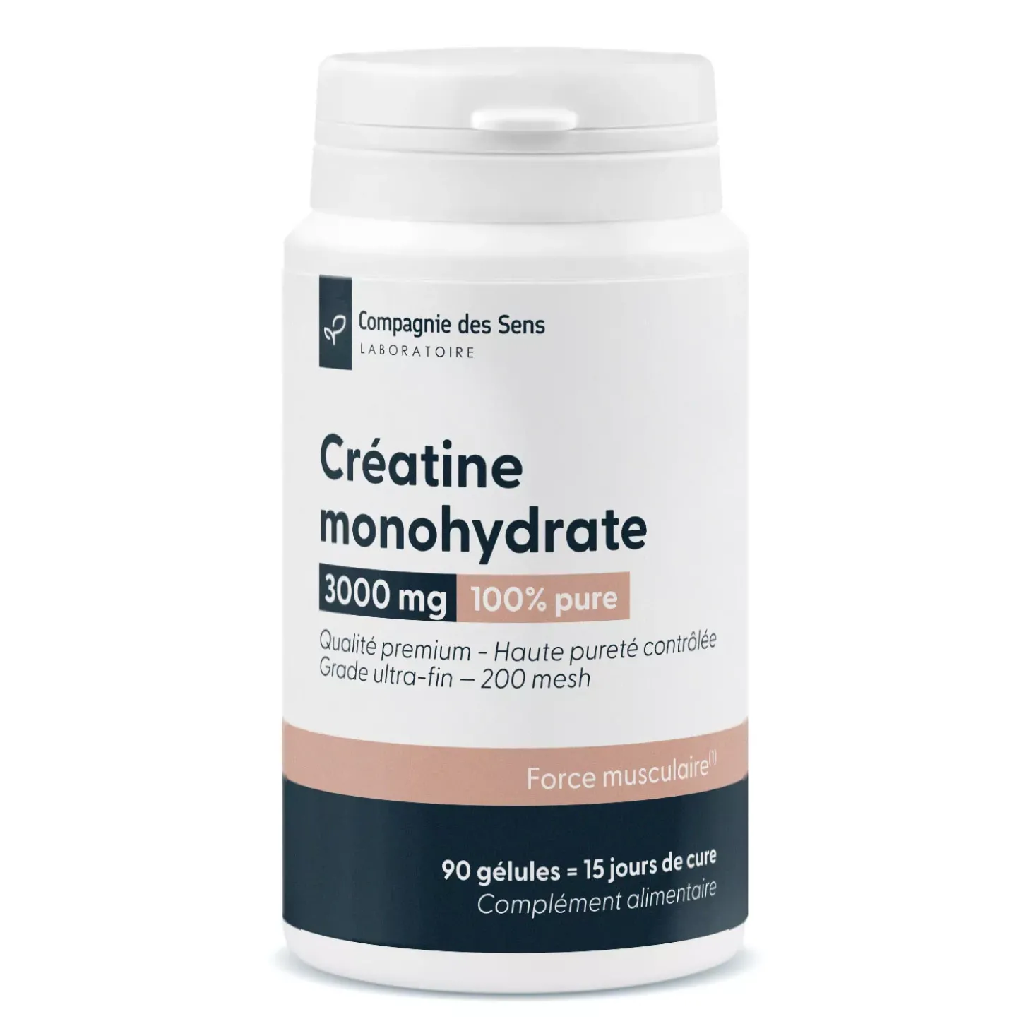 Créatine monohydrate 200 mesh 3000mg