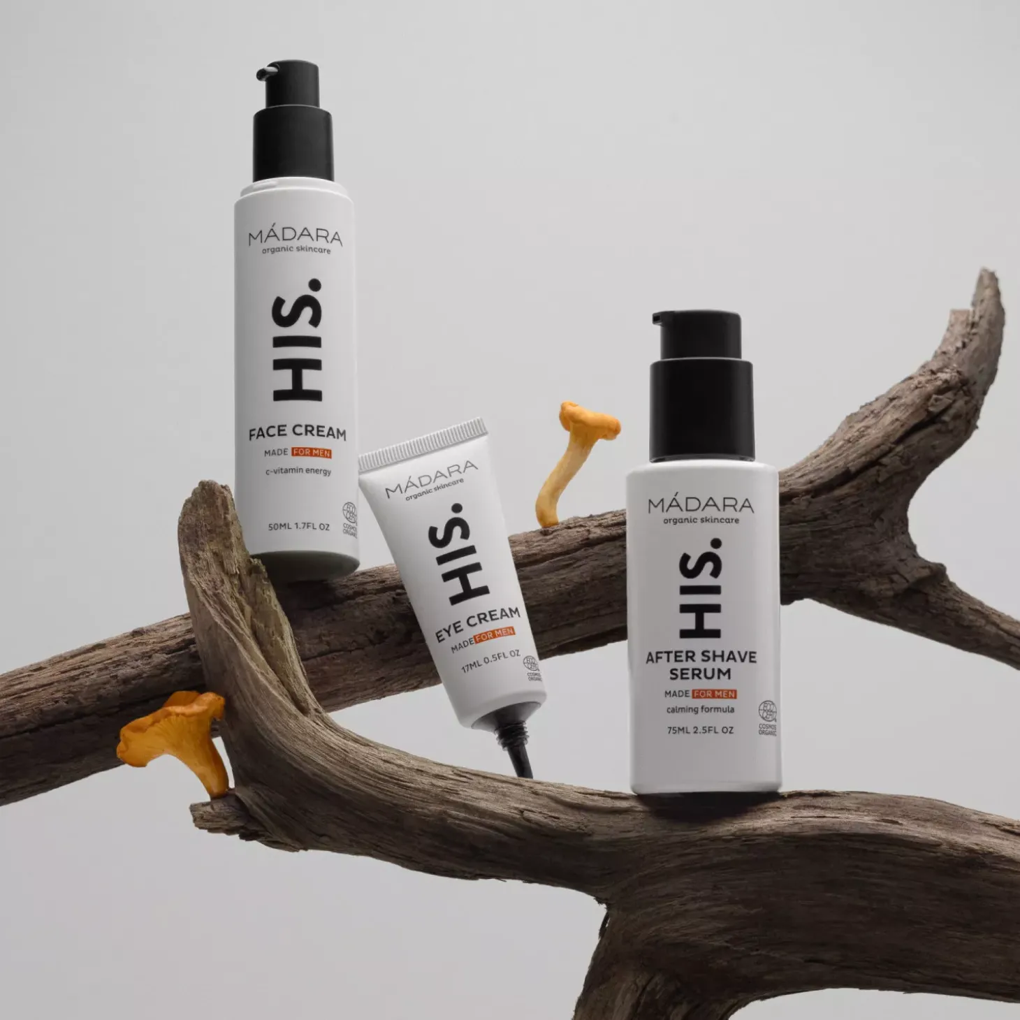 Crème Contour des Yeux 3-en-1 – Cernes, rides/ridules & poches – Soin Homme – Mádara