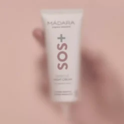 Crème de nuit pour peaux sensibles – Sans parfum – Gamme sos+ – Mádara