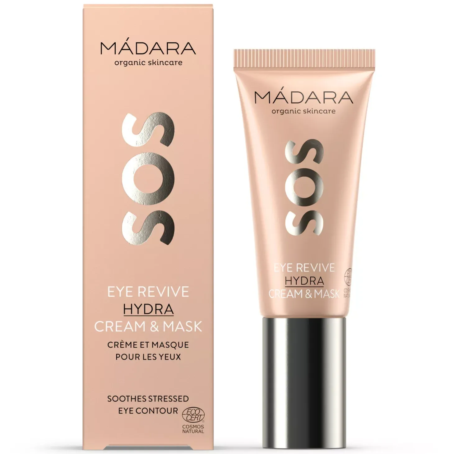 Crème et Masque Yeux Revitalisant 2-en-1 – Peaux sèches et stressées – Gamme sos