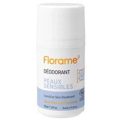 Déodorant Bille Peaux Sensibles bio – Efficacité 24h – Apaisant & Anti-traces – Florame