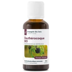 Eleuthérocoque bio (Eleutherococcus Senticosus) – Extrait hydroalcoolique concentré