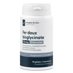 Fer bisglycinate breveté Ferrochel 70 mg