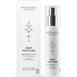 Fluide Équilibrant & Hydratant à l’Acide hyaluronique – deep moisture – Mádara