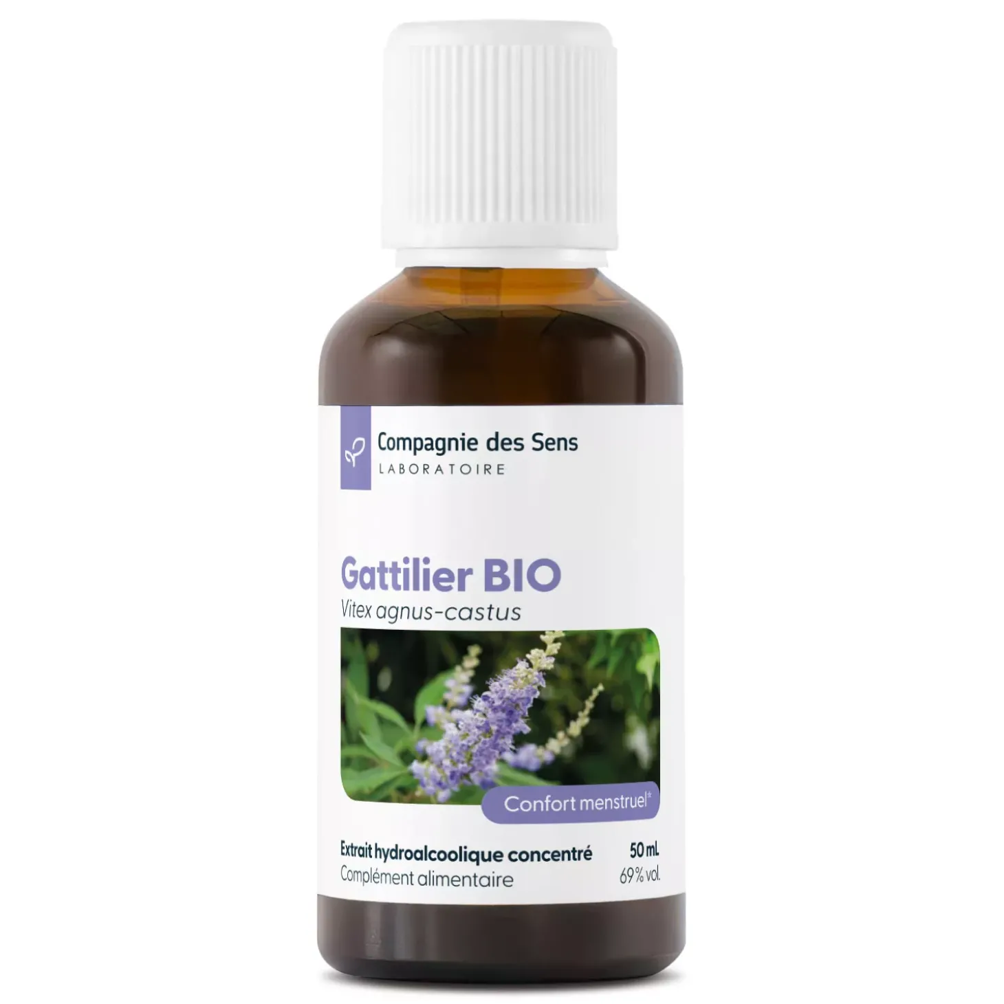 Gattilier bio (Vitex Agnus-Castus) – Extrait hydroalcoolique concentré