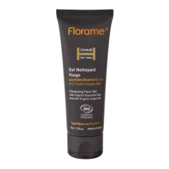 Gel Nettoyant Visage Homme bio à l'huile d'Argan