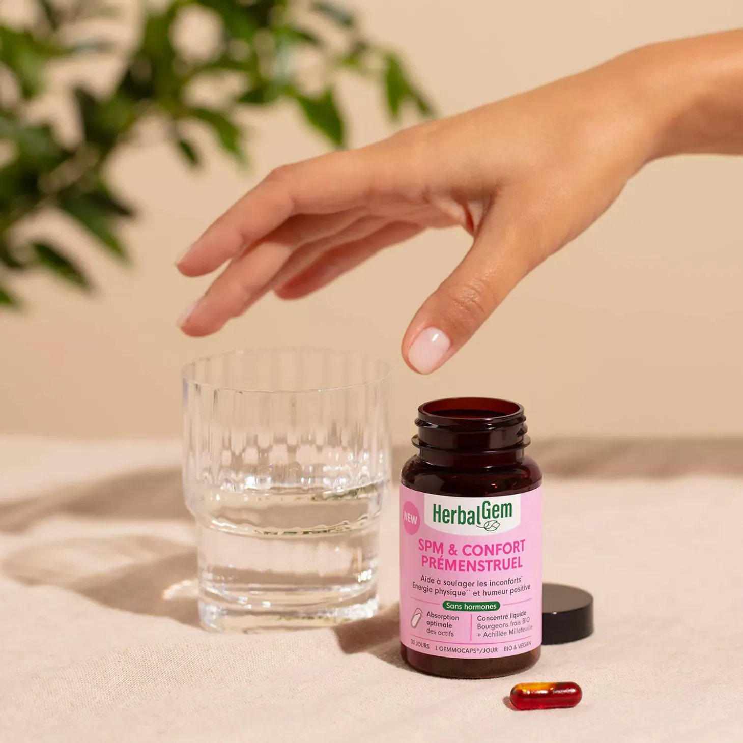 Gélules spm & Confort menstruel – Aide à soulager les inconforts