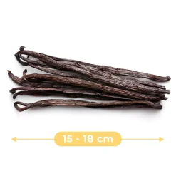 Gousses de Vanille Bourbon de Madagascar bio