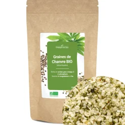 Graines de Chanvre de Bretagne bio (décortiquées)