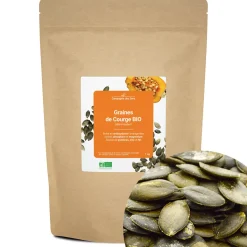 Graines de Courge bio (décortiquées)
