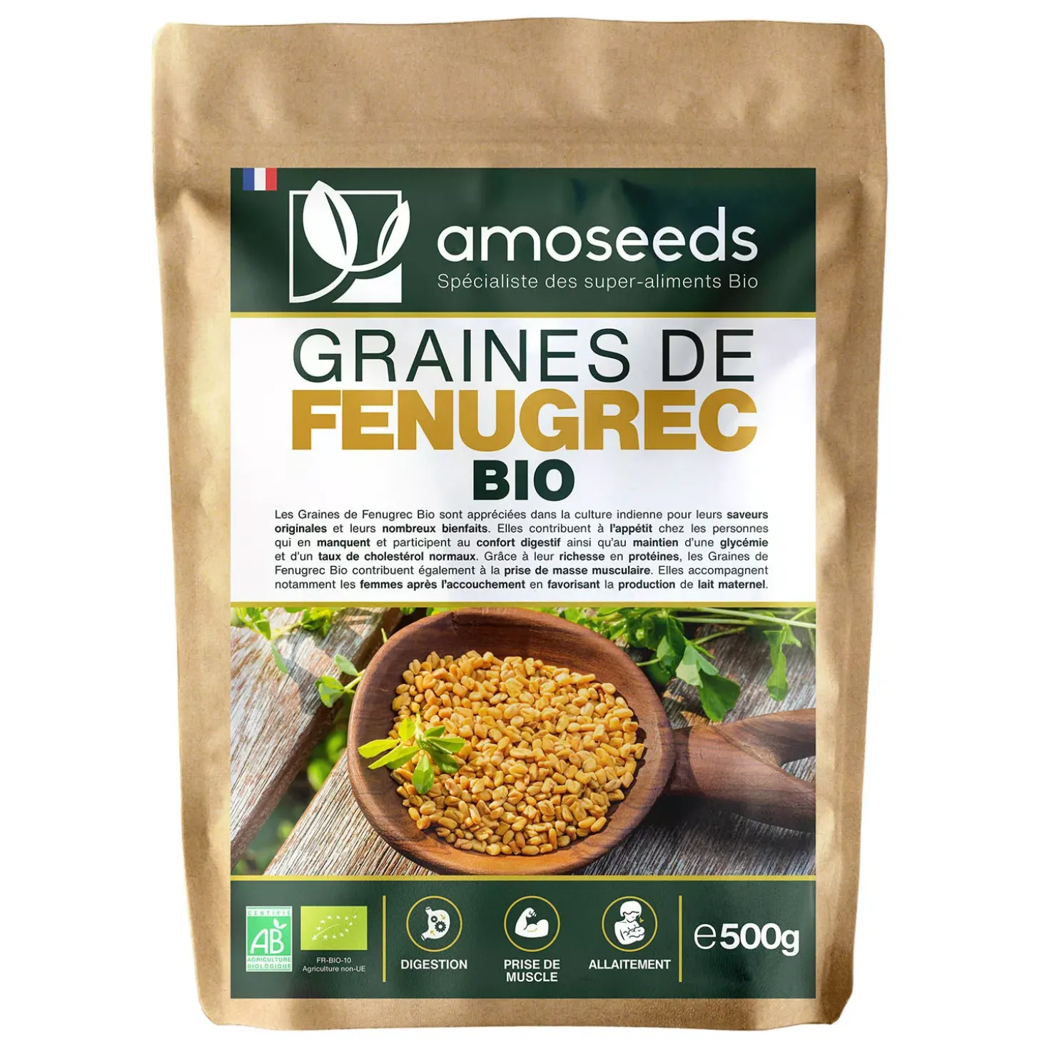 Graines de Fenugrec bio
