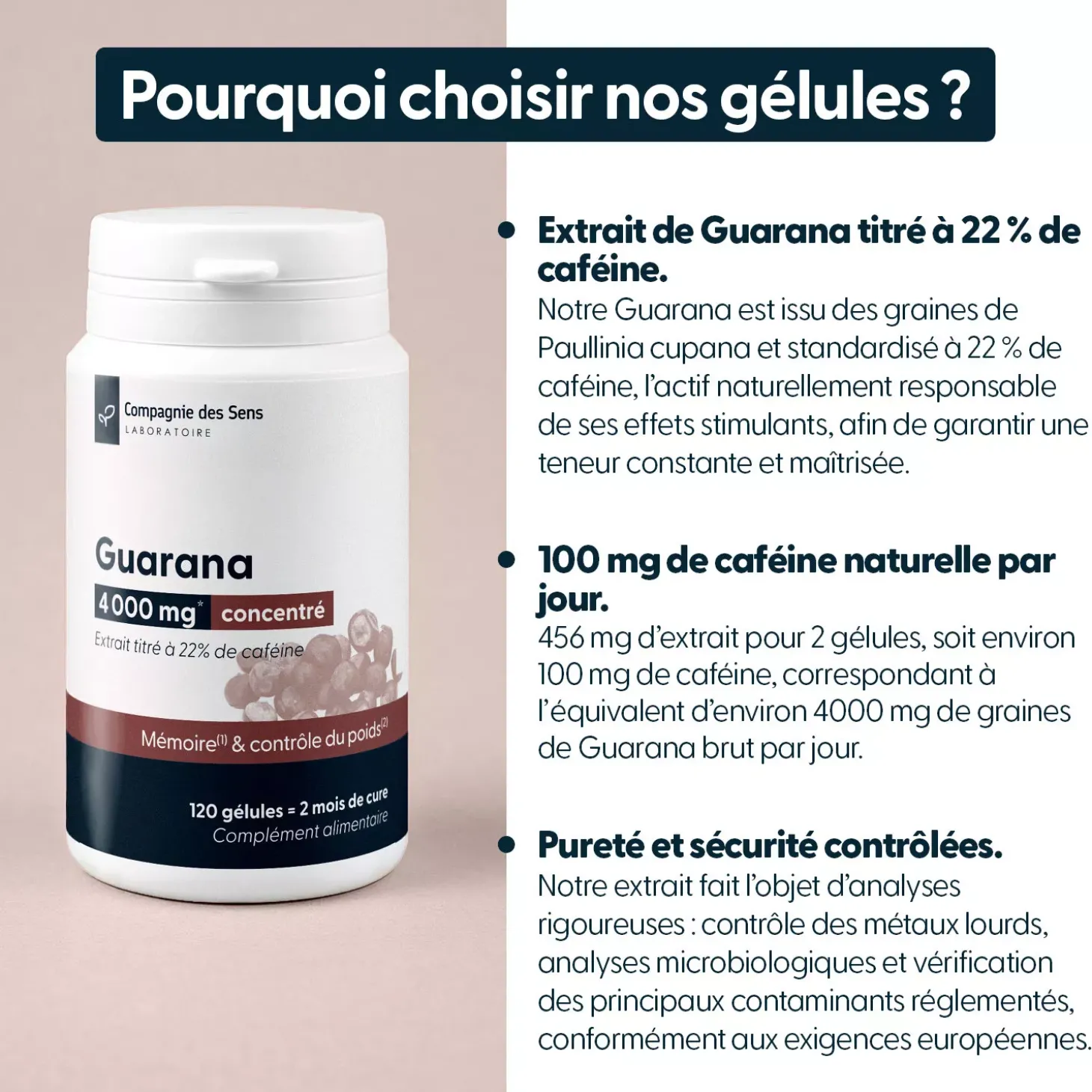 Guarana concentré