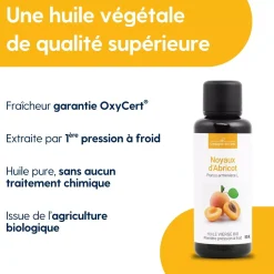 Huile de Noyaux d'Abricot bio