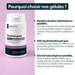Kératine pure