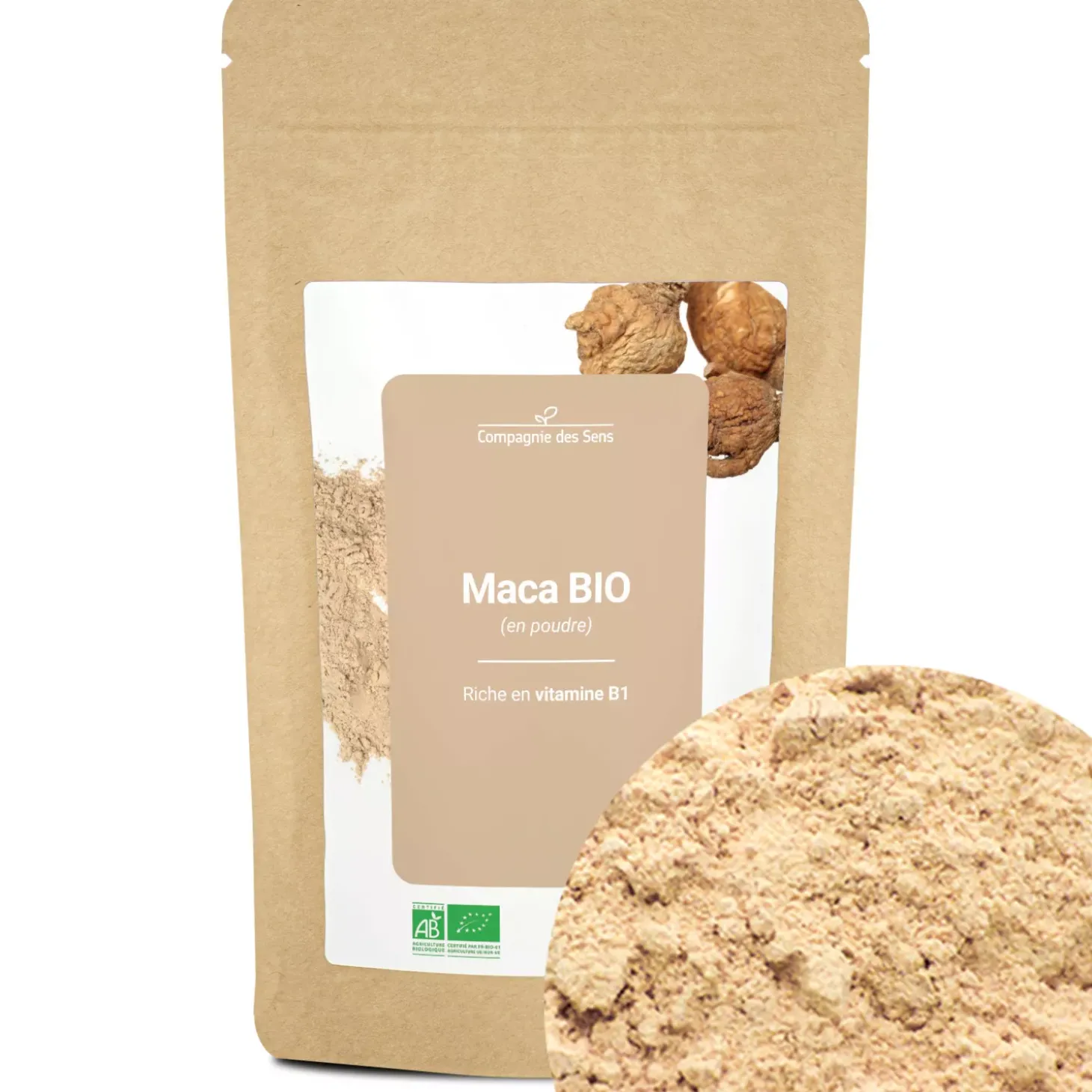 Maca bio (en poudre)
