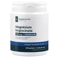 Magnésium bisglycinate 1500 mg & Vitamine B6