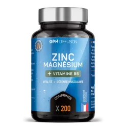 Magnésium, Zinc, & Vitamine B6