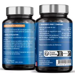 Magnésium, Zinc, & Vitamine B6