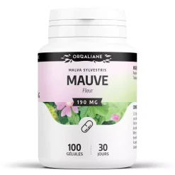 Mauve – Malva sylvestris – 100 gélules de 190 mg