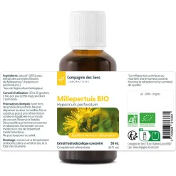 Millepertuis bio (Hypericum Perforatum) – Extrait hydroalcoolique concentré