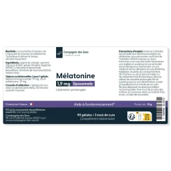 Mélatonine liposomale 1,9mg