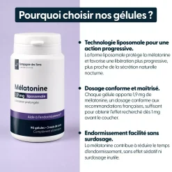 Mélatonine liposomale 1,9mg