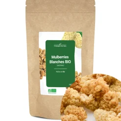 Mulberries blanches bio (séchées)
