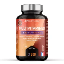 MultiVitamines (A, D3, C, groupe B)