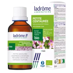 Petite Centaurée bio (Érythrée) – Centaurium Erythraea – Extrait hydroalcoolique concentré