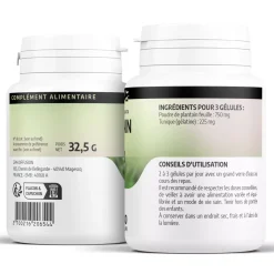 Plantain – Plantago lanceolata – 100 gélules de 250 mg