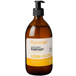 Savon Liquide bio au Citron & Tea Tree