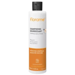 Shampoing Nourrissant bio – Cheveux Secs & Frisés – Nourrit & Discipline les Cheveux – Florame